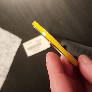 J Crew skinny yellow bangle